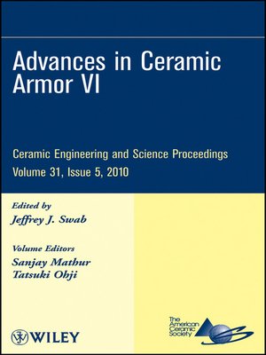 cover image of Advances in Ceramic Armor VI